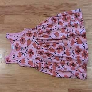 Hanna Andersson Girls 6-7 Sleeveless Dress with Pockets